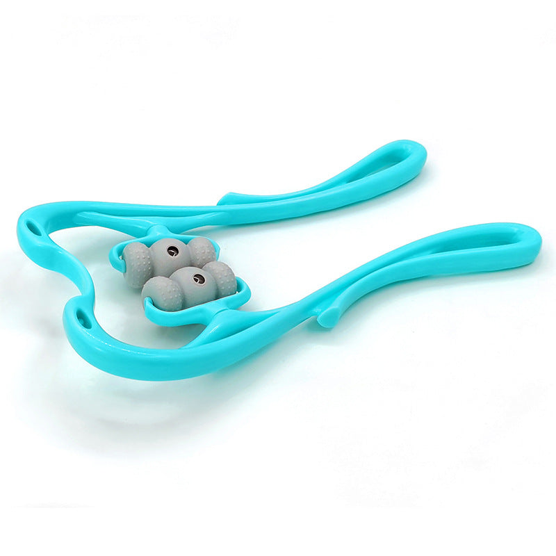 Ultimate Neck Massager for Deep Tissue Pain Relief - 360° Neck Roller with 96 Pressure Points for Total Relaxation of Neck, Shoulders, Waist, Legs, and Feet