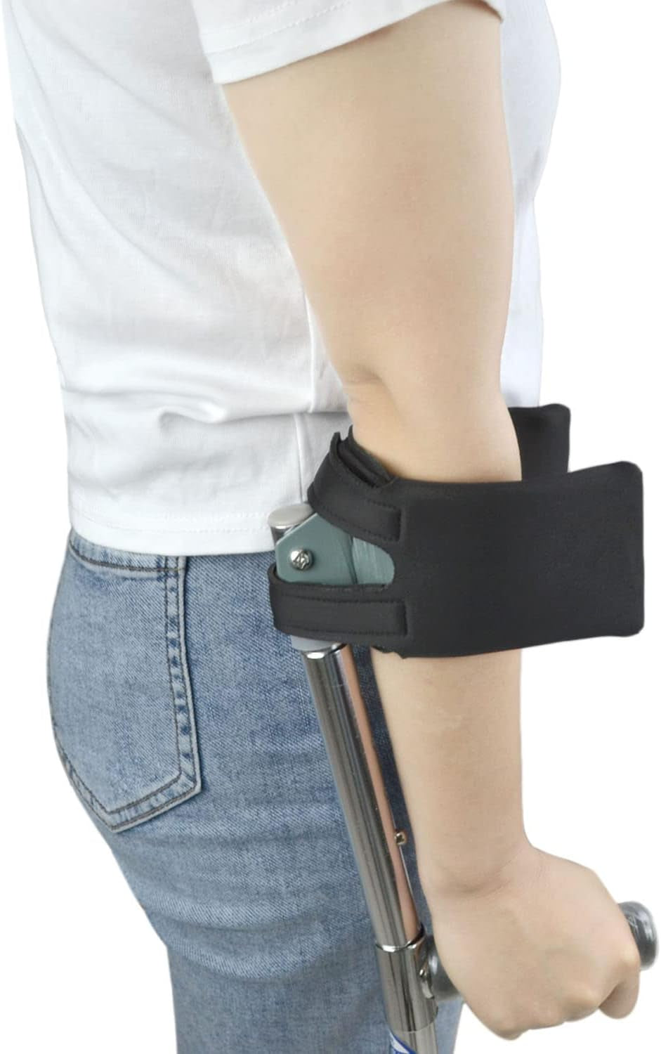 Forearm Crutch Pads Covers Washable Forearm Crutches Accessories Soft Bre