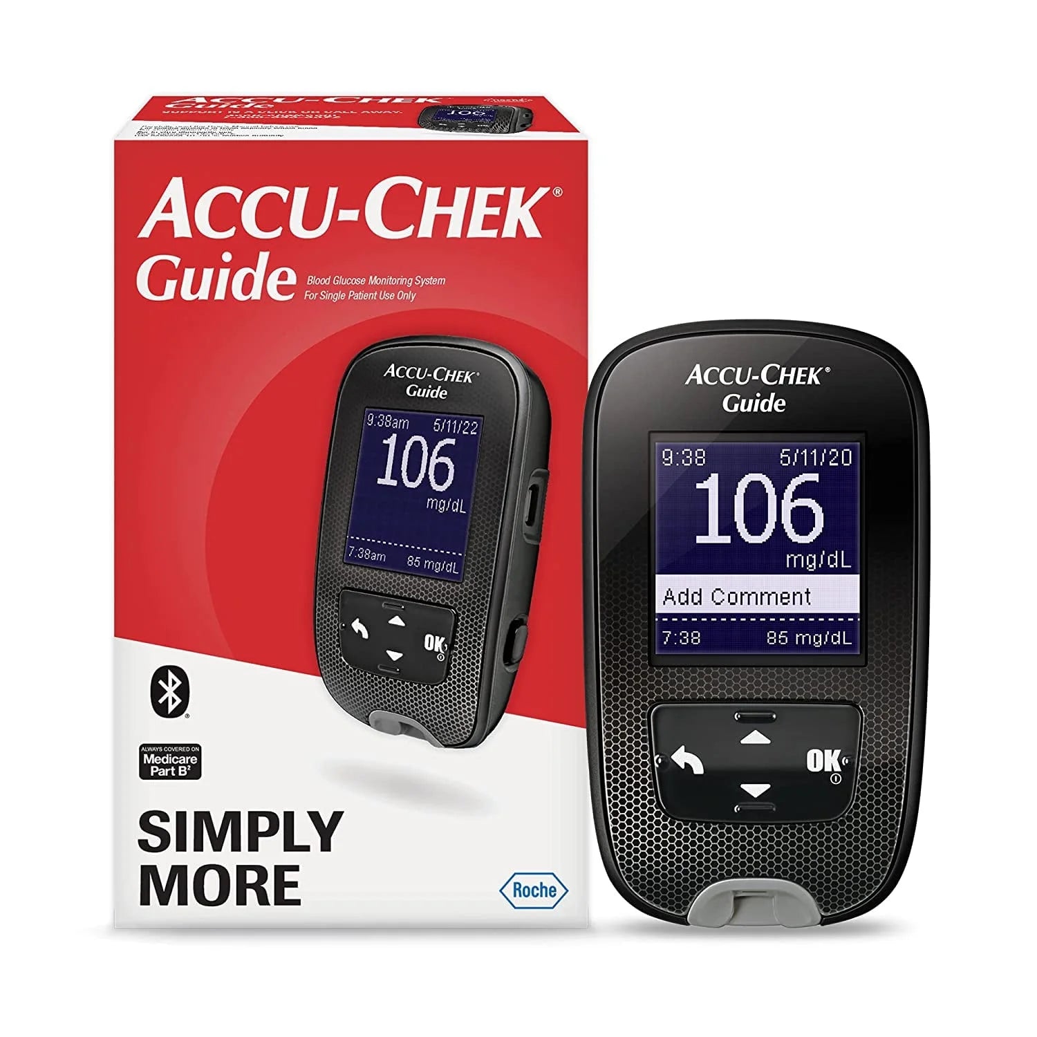 Guide Diabetes Meter for Diabetic Blood Glucose Monitoring (Meter Only)