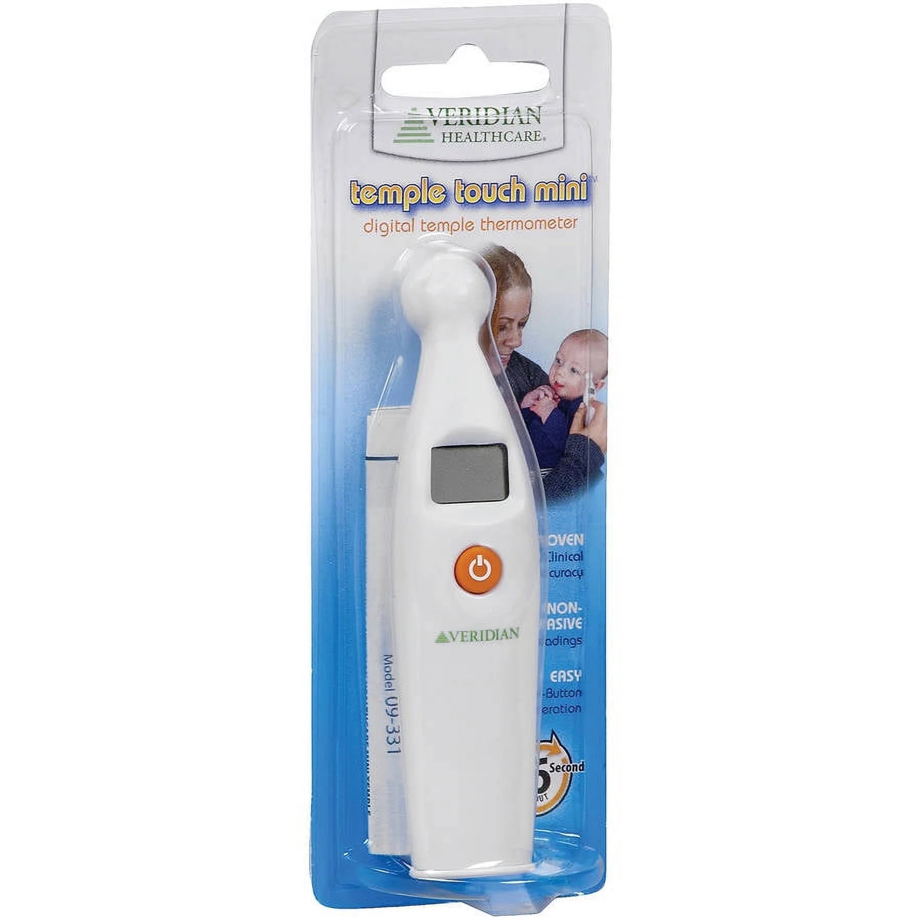 Healthcare Temple Touch Mini Digital Thermometer - Precision and Efficiency in Temperature Measurement